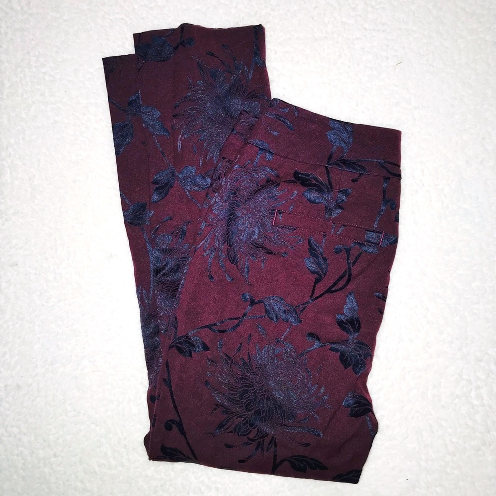 Ann Taylor Signature Floral Pants
